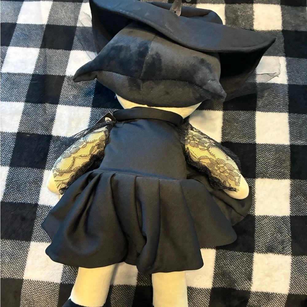 Beetlejuice Lydia Doll Soft Body Collectable Black Gothic Dress NWT - Picture 7 of 9